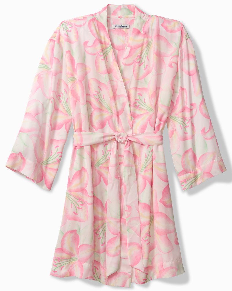 Thumbnail for Woven Satin Robe