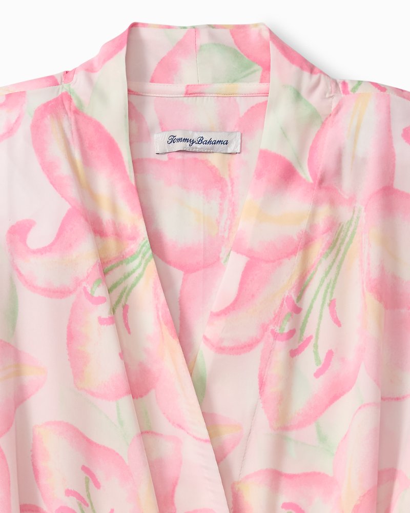 Thumbnail for Woven Satin Robe