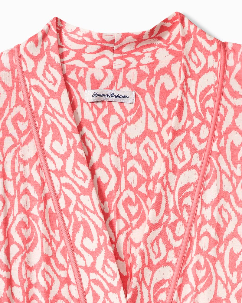 Jersey Short Print Robe
