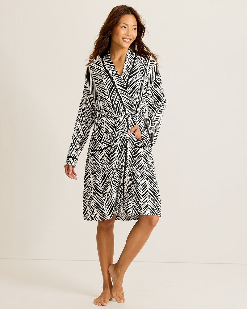 Jersey Short Printed Robe