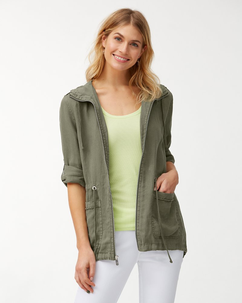 tommy bahama womens linen jacket