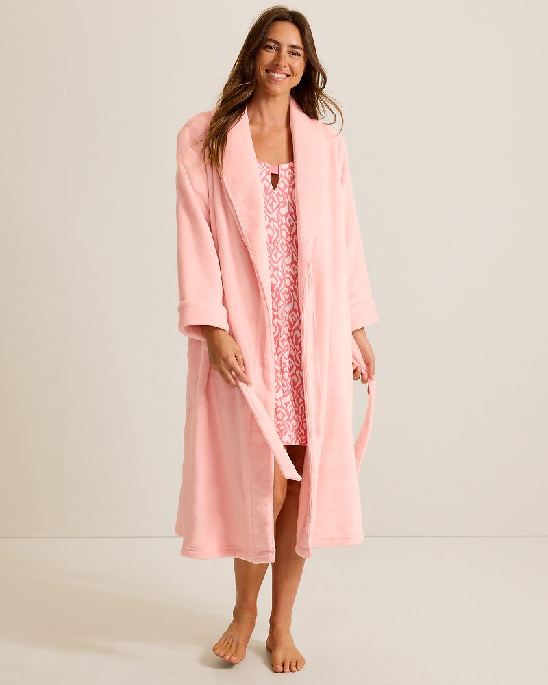 Long Plush 48-Inch Robe