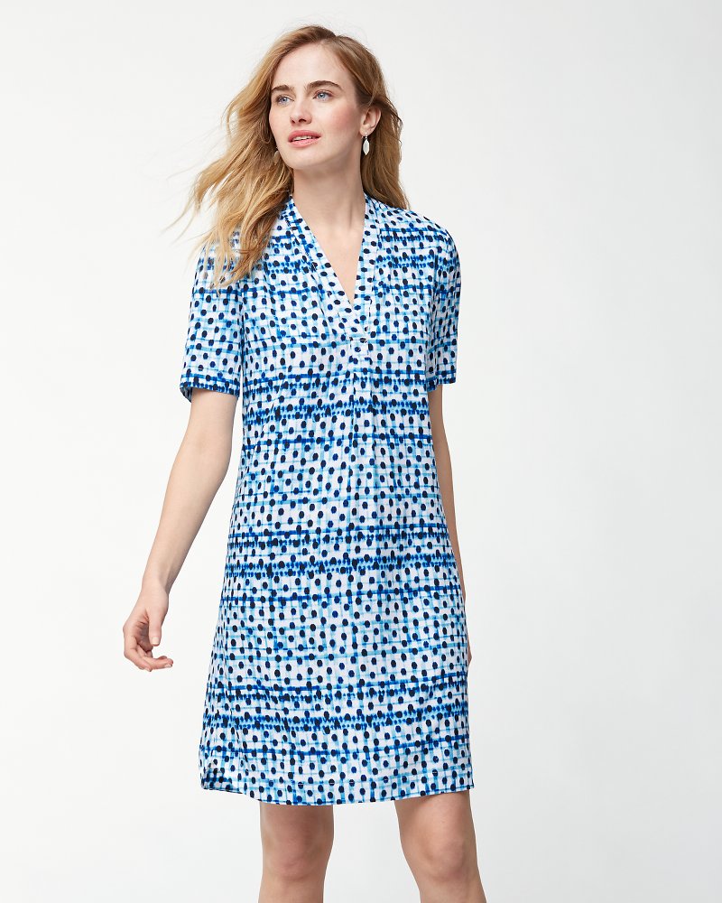 Tommy bahama gingham clearance dress