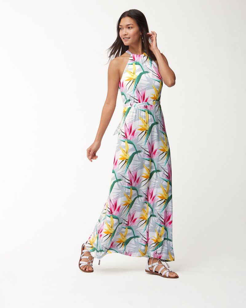 Bird de Paradise Maxi Dress