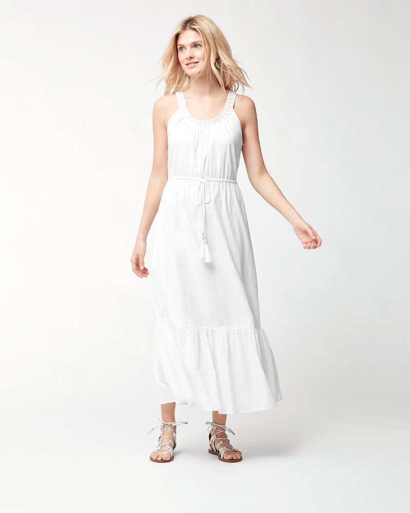 Cotton Voile Maxi Dress