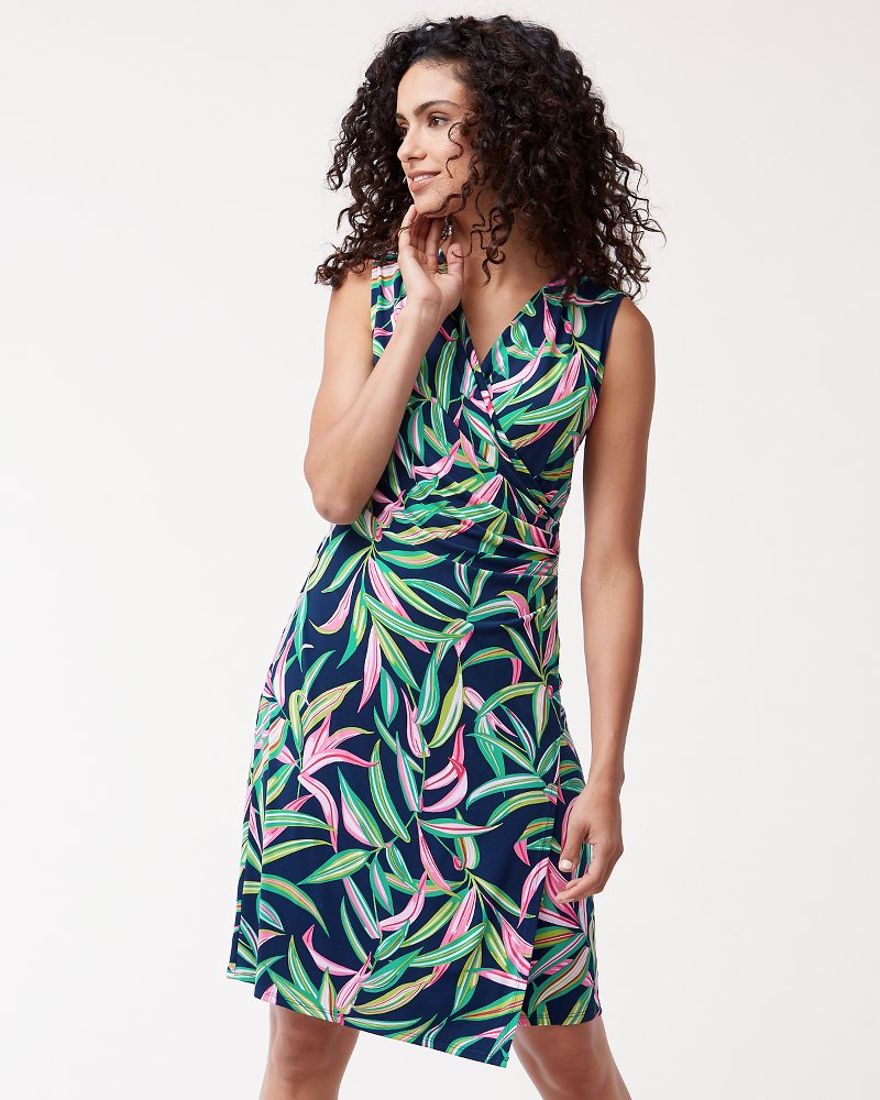 Lucky Bamboo Wrap Dress