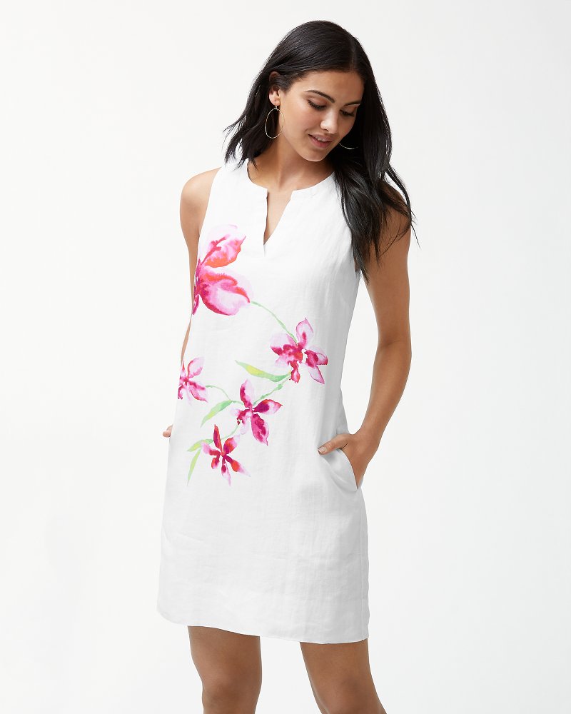 Tommy bahama store linen shift dress