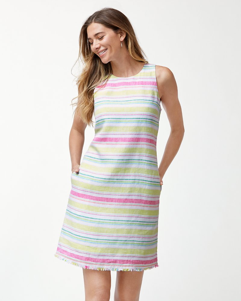 Tommy bahama sale linen shift dress