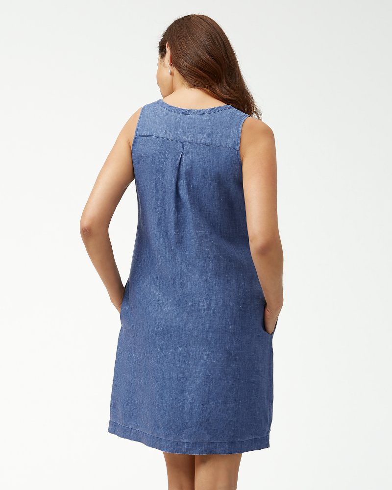 tommy bahama linen shift dress