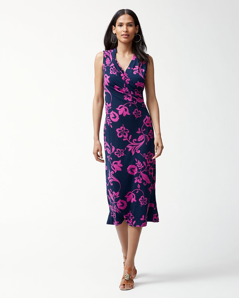 tommy bahama wrap dress