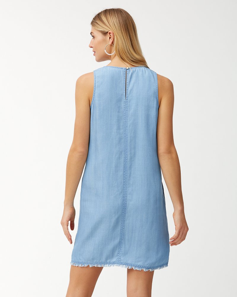 tommy bahama chambray dress