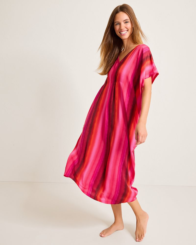 Satin Maxi Sleep Caftan