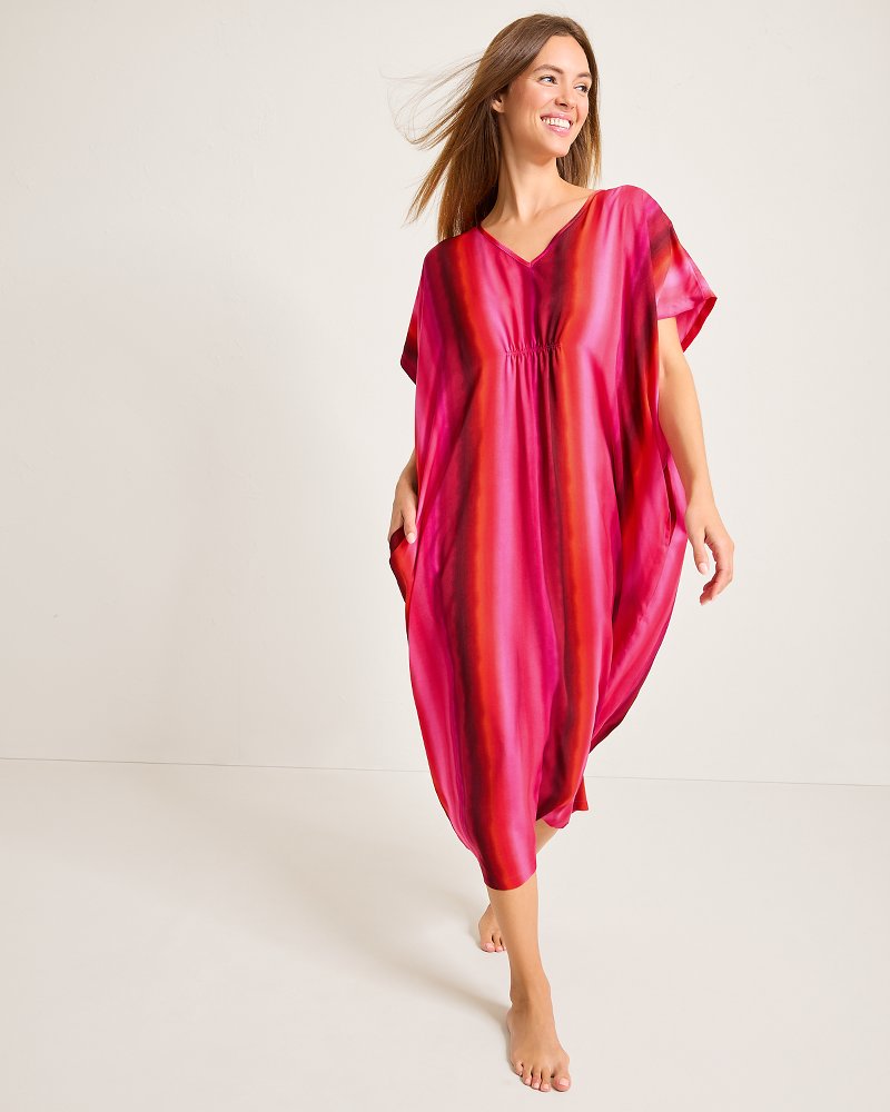 Satin Maxi Sleep Caftan