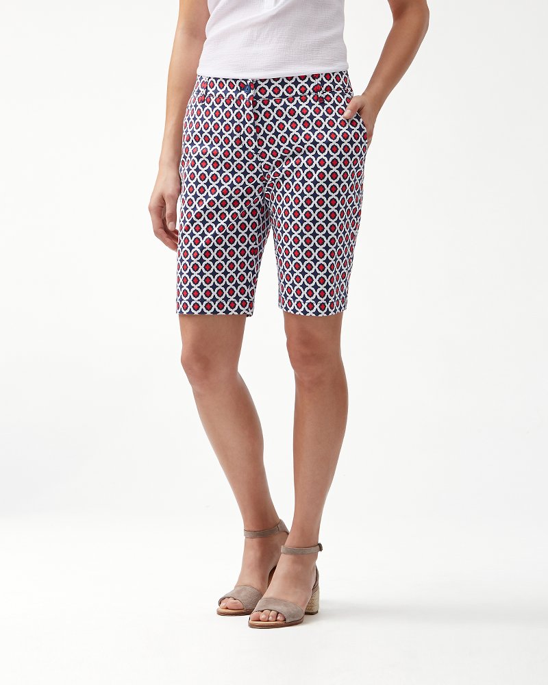 Gia Geo Boracay 10-Inch Bermuda Shorts