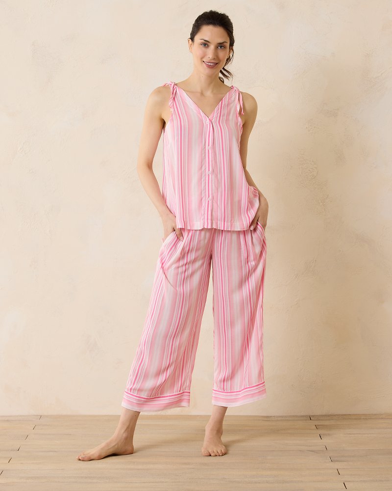 Tank & Cropped Pants Pajama Set