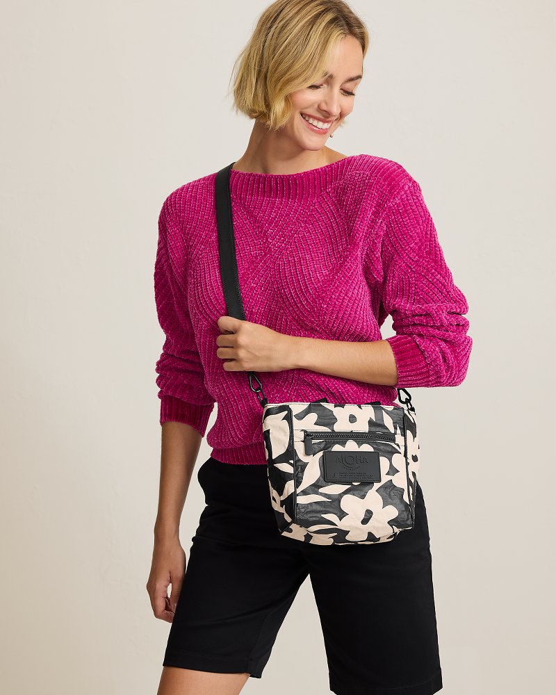 Aloha Collection Fall Flowers Crossbody Bag