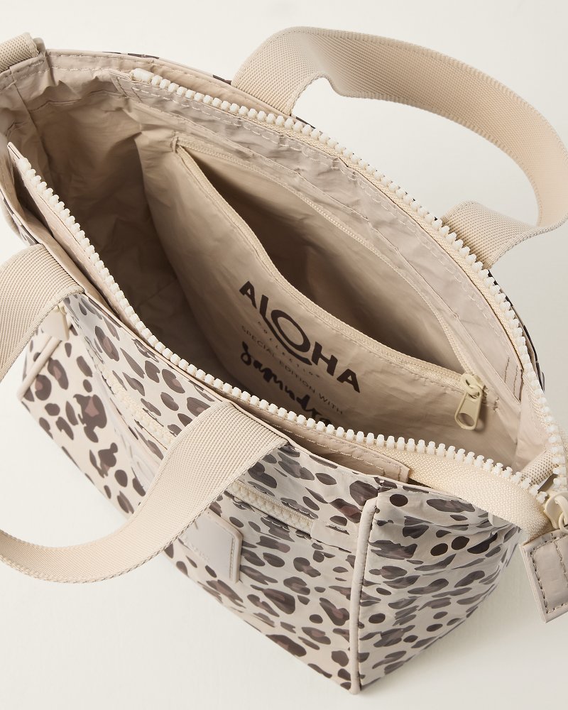 Aloha Collection Leopard Cub Crossbody Bag