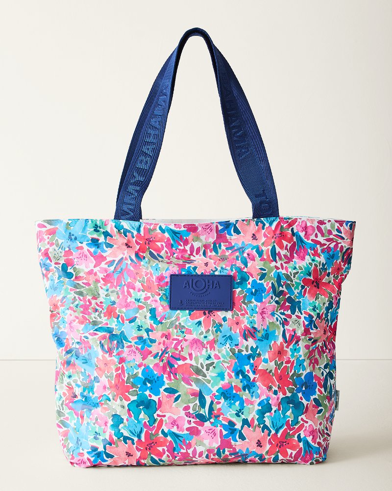 Aloha Collection Watercolor Floral Day Tripper Tote