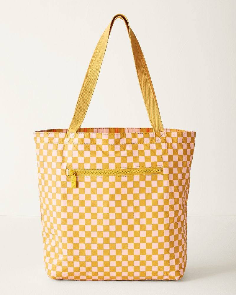 Aloha Collection Market Stripe Reversible Tote