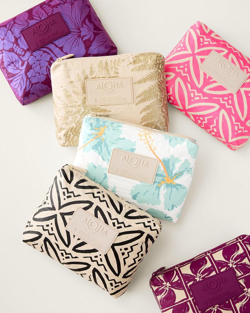 ALOHA COLLECTION トート＆ミニポーチ 2点セット Aloha Collection Tahaa Small Pouch