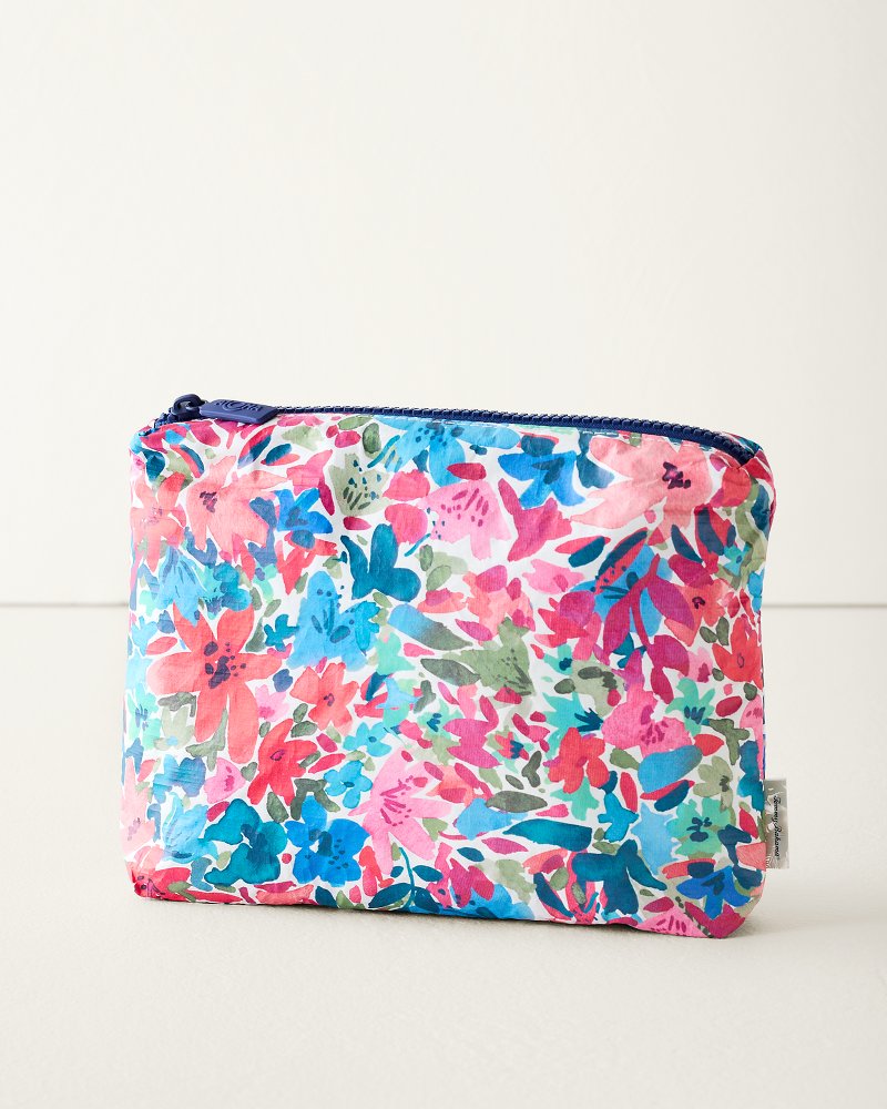 Aloha Collection Watercolor Floral Small Pouch