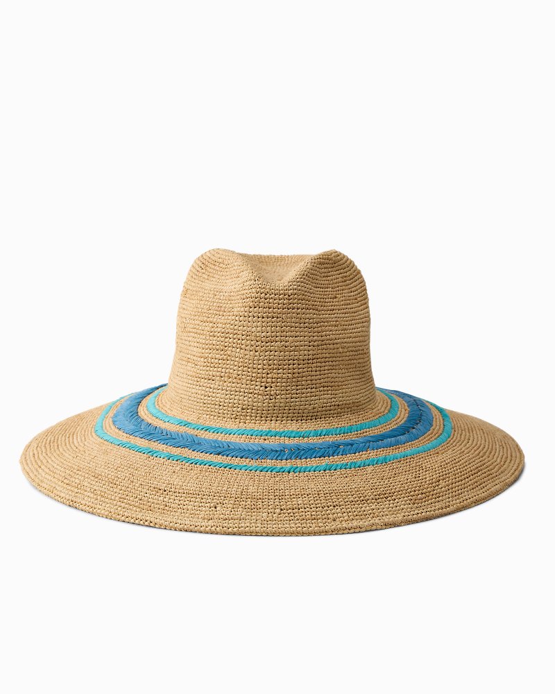 Viola Crochet Raffia Hat