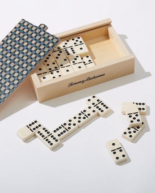 Birch Wood Domino Set