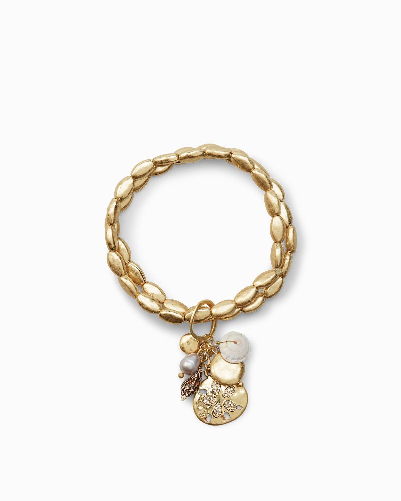 Seashell Cluster Bracelet