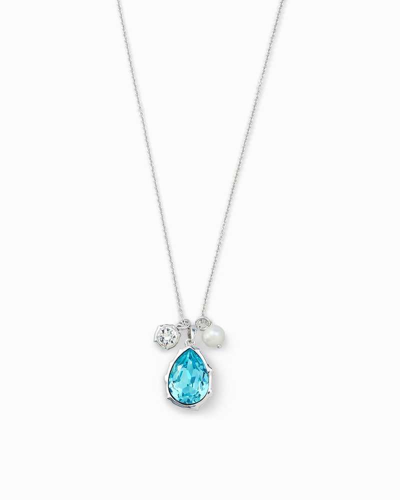 Triple Charming Necklace With Swarovski® Crystals