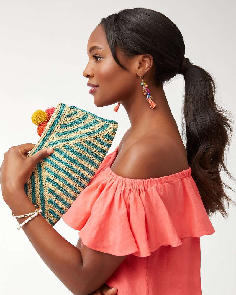 tommy bahama clutch