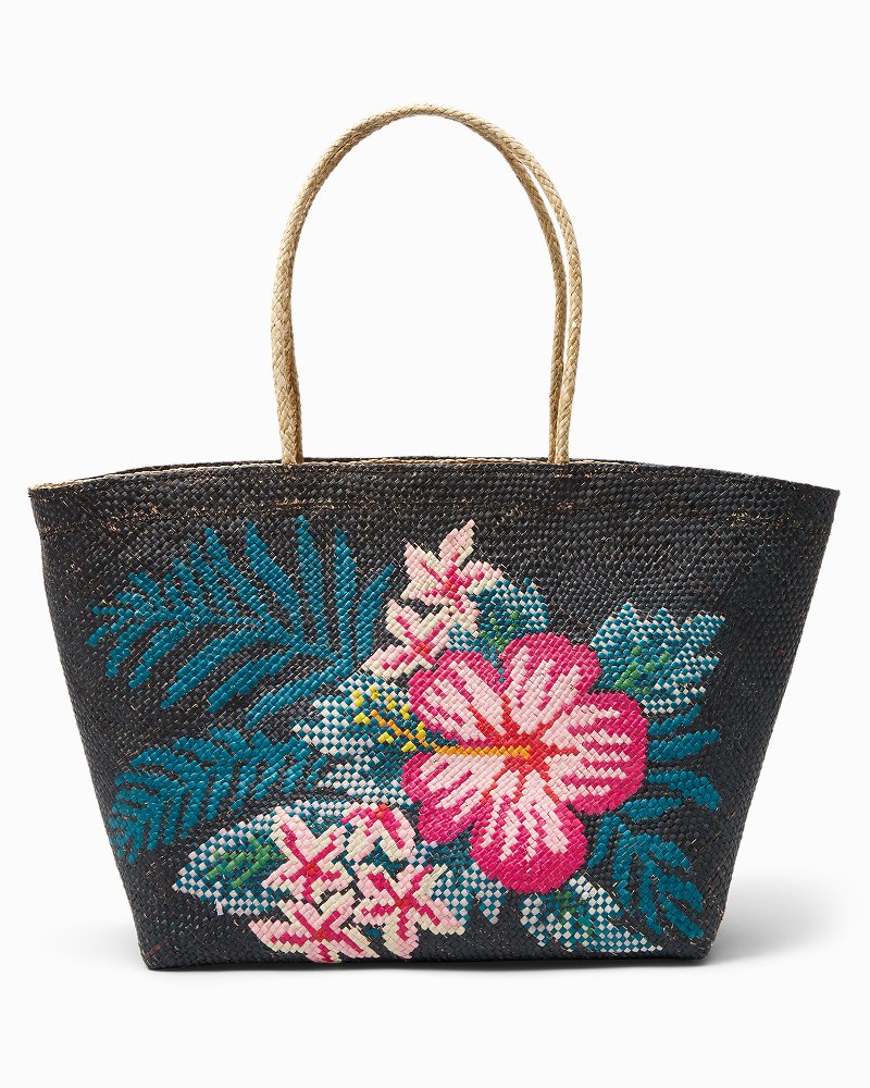 tommy bahama floral tote