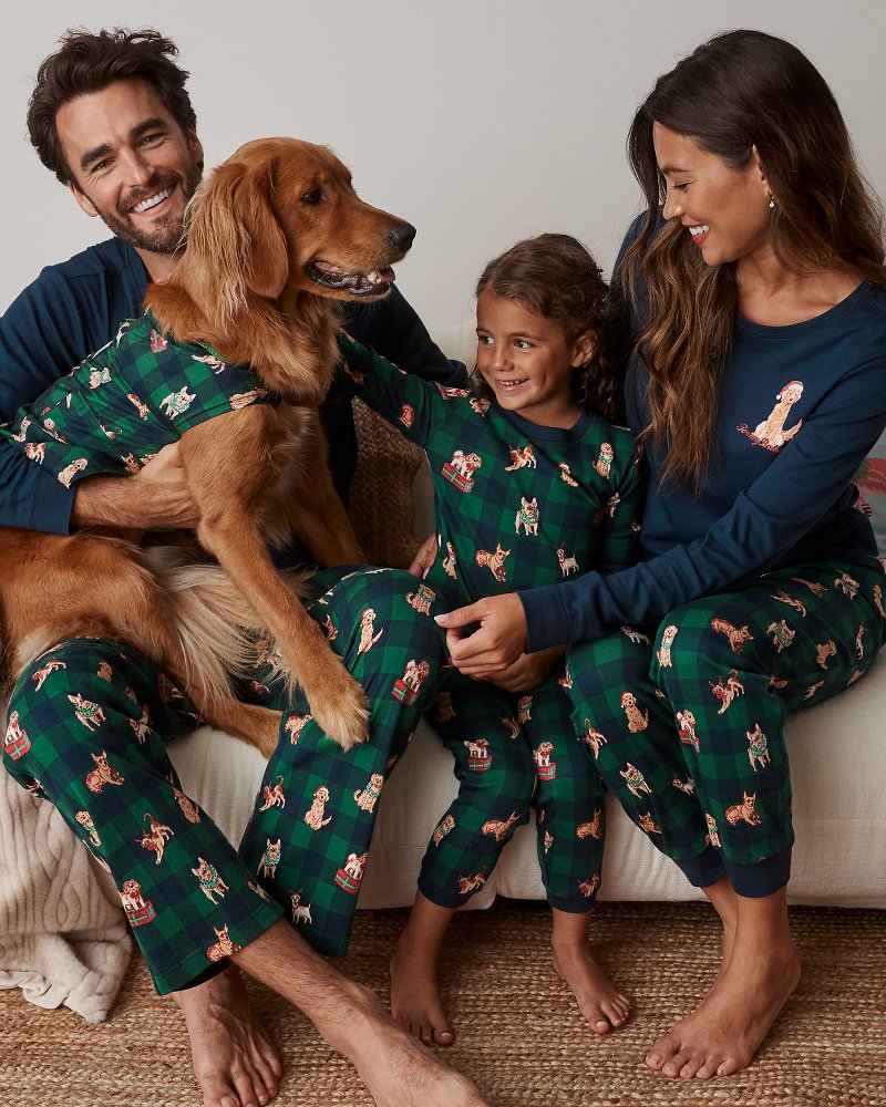 Dog Reversible Pajama Set