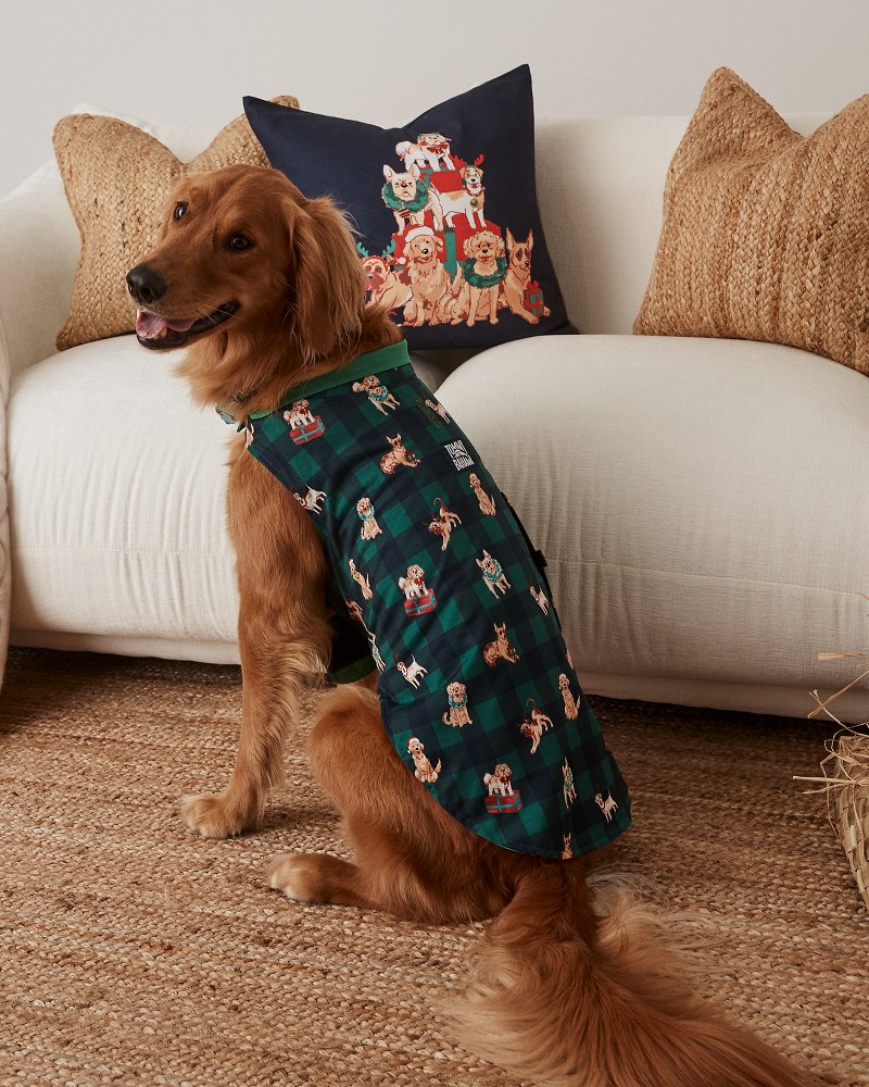 Dog Reversible Pajama Set