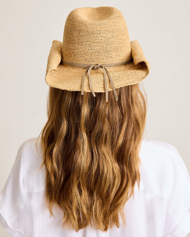 Thumbnail for Zahara Raffia Cowboy Hat