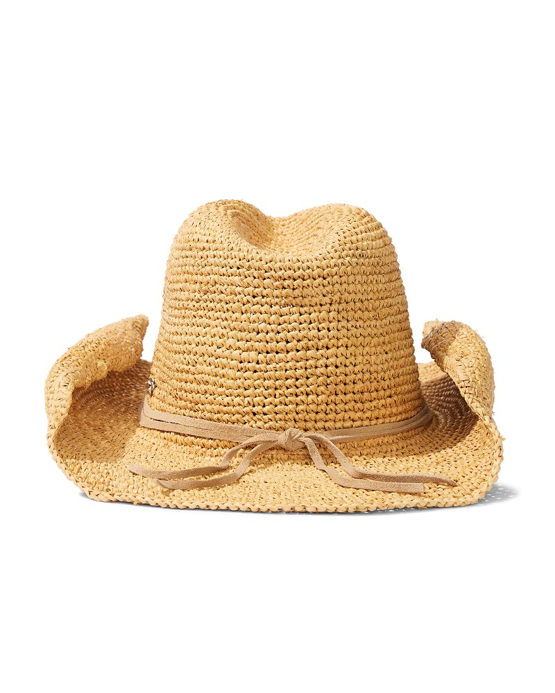 Thumbnail for Zahara Raffia Cowboy Hat