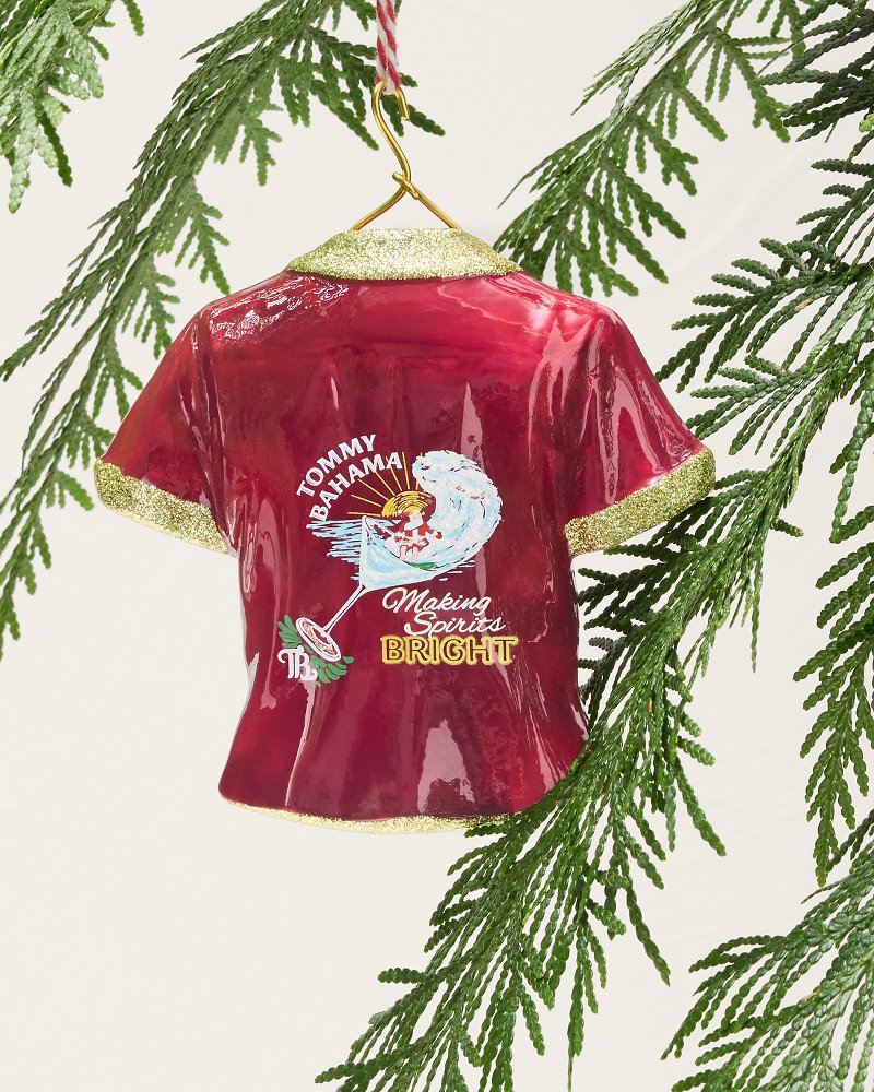 2026 Making Spirits Bright Camp Shirt Holiday Ornament