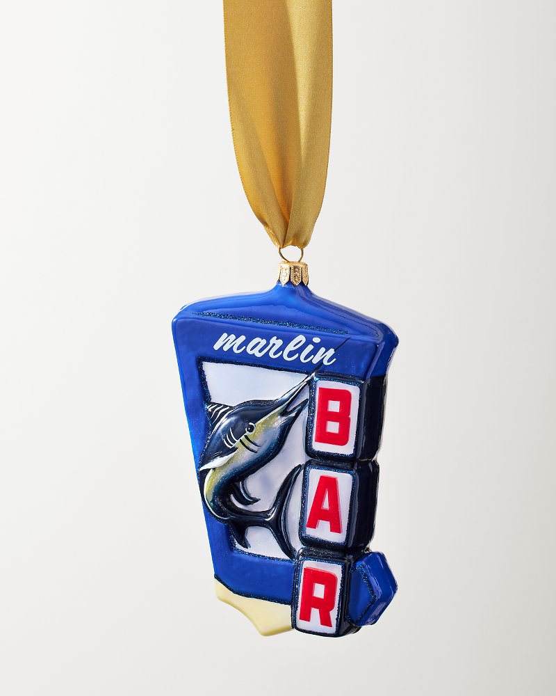 Marlin Bar Ornament