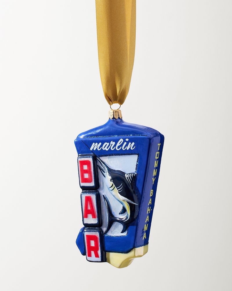 Marlin Bar Ornament