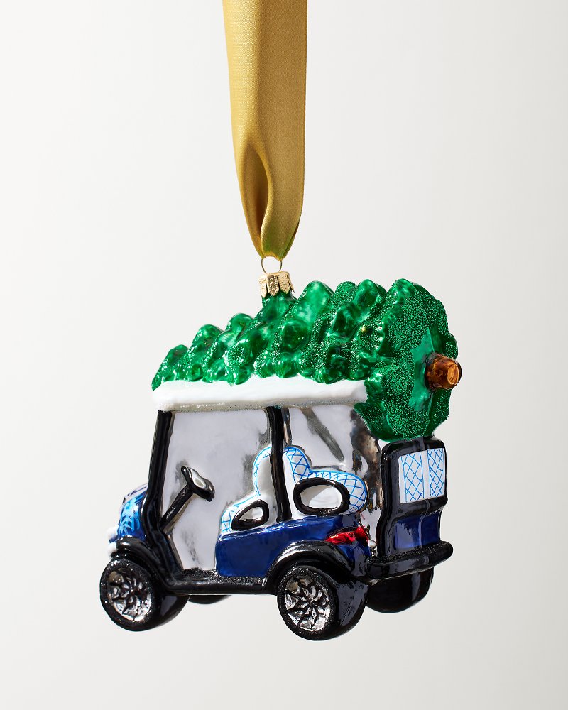 Tommy Bahama Golf Car Ornament