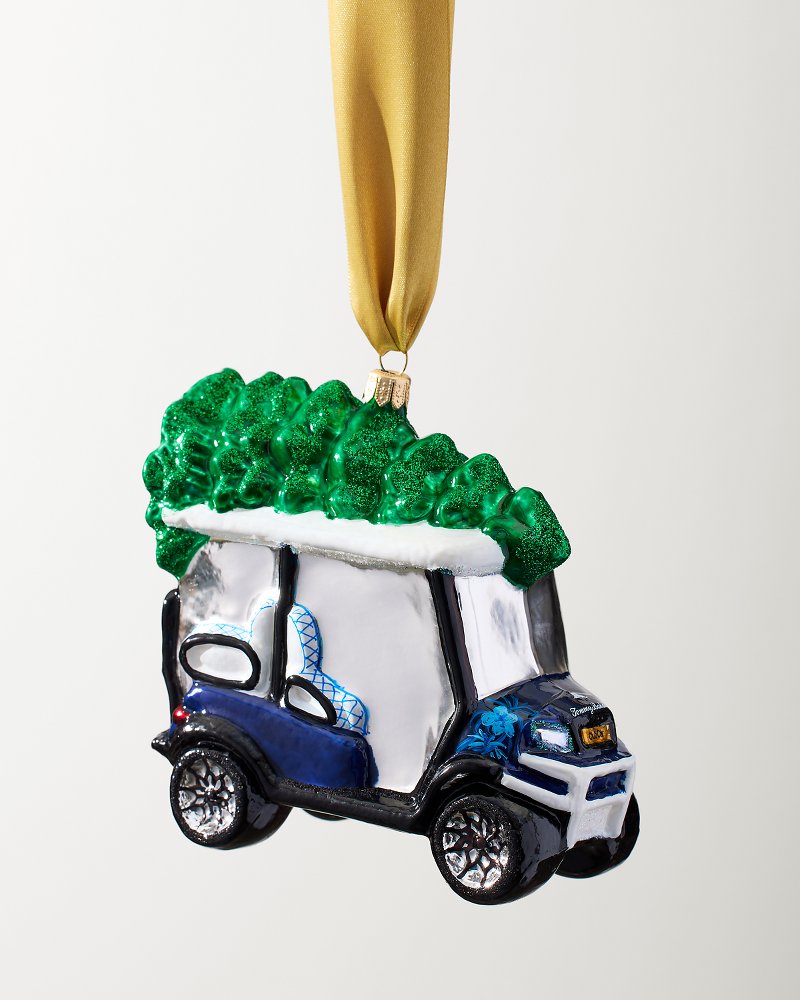 Tommy Bahama Golf Car Ornament