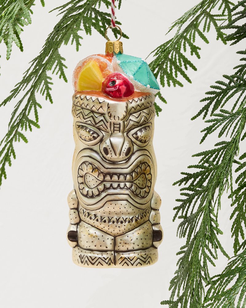 2026 Tiki Cocktail Holiday Ornament